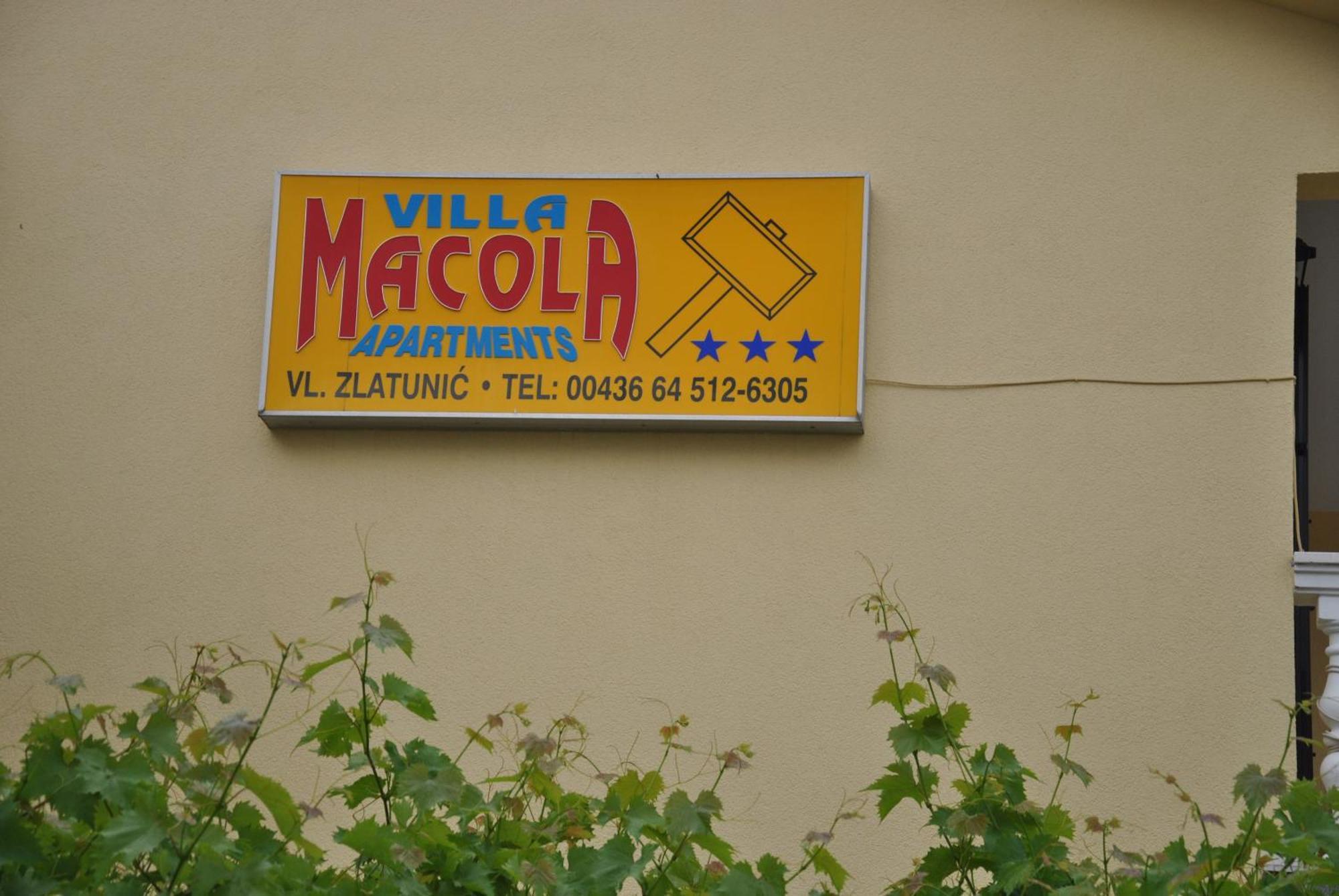 Apartments Villa Macola Трогир Экстерьер фото